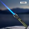 Linterna de Antorcha Pistola de Llama de Sable de Luz de Celebridad de Internet para Barbacoa al Aire Libre, Encendedor Inflable a Prueba de Viento, Regalo Transfronterizo