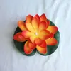 Lámpara de Loto Flotando en el Agua, Lámpara de Río Sensible al Agua, Lámpara Electrónica Decorativa, Hoja de Loto Flotante que se Ilumina al Contacto con el Agua, Adorno para Estanque de Paisaje