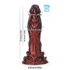 Comercio exterior multiespecificación silicona líquida alienígena pene simulación forma tapón anal dildo productos femeninos al por mayor