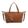 Bolsos de Mujer de Moda de Este Año, Gran Capacidad, Nuevo Bolso de Hombro Vintage de Moda de Verano 2026, Bolso Cubo Versátil con Textura
