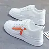 Zapatos Blancos para Mujer 2025 Verano Nuevos Zapatos de Mujer Versátiles Zapatos de Estudiante Tenis para Niñas Estilo Coreano Zapatos Deportivos Casuales