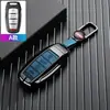 Diseñado Especialmente para el Modelo 2015 del Haval H6 Antiguo, Estuche para Llave Específico de Haval con Cubierta de Llave de Coche de Cuero y Aleación y Carcasa para Llave