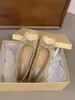 Zapatos planos, pequeños y elegantes para mujer, nueva colección primavera/otoño 2024, bailarinas rojas de primavera, estilo francés, zapatos de noche suaves y elegantes