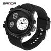 Reloj de Venta Caliente en Transmisión en Vivo de Comercio Exterior, Reloj Electrónico Despertador Multifuncional para Estudiantes, Reloj Deportivo para Exteriores con Doble Pantalla Luminoso Impermeable