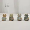 Mascota de té creativa pequeño monje Shama figura de palo brasilero cerámica decoración maceta micro paisajismo decoraciones de animales pequeños