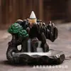 [Directo de fábrica] Quemador de incienso de reflujo transfronterizo resina Zen aromaterapia creativo cerámica quemador sándalo quemador decoración hogar