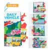 Amazon Libro de Tela para Bebé Papel Sonoro No se Puede Rasgar Libro de Tela en Inglés Educación Temprana Cognición Infantil Se Puede Morder Libro de Palma