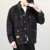Nueva chaqueta vaquera de primavera para hombre, corte holgado, moderna, elegante, a la moda, chaqueta casual vintage de alta gama para primavera y otoño