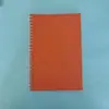 Cuaderno Espiral Sencillo de Color Sólido A5 Bloc de Notas Tapa Blanda Multicolor Planificador Estudiantil Cuaderno Personalizable con Logo