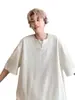 Camiseta de manga corta de seda de hielo para hombre, de verano, fina, transpirable, para adolescentes, informal, holgada, deportiva, de secado rápido, camiseta de media manga.
