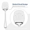 Fabricante directo de cucharas para servir de acero inoxidable 410 en stock. Cucharas dosificadoras de autoservicio para el hogar, cucharas para servir y juegos de utensilios de cocina