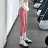 Pantalones de Yoga para Entrenamiento de Pilates y Deportes de Gimnasio para Mujer Cintura Alta Control de Abdomen Levantamiento de Cadera Leggings Tiburón Ropa de Yoga para Correr