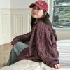 Camisa de Algodão Infantil para Meninas, Roupa Infantil Transfronteiriça, Novo Modelo 2026, Camisa Xadrez Infantil da Moda para Crianças Maiores, Estilo Primavera e Outono