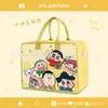 Bolsa de Viaje de Fieltro de Dibujos Animados que se Puede Enganchar a un Carrito, Bolsa Tote con Cremallera de Gran Capacidad, Almacenamiento Portátil para Viajes, Bolsa de Equipaje para Estudiantes