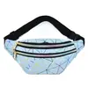 Riñonera Simple Transfronteriza Impermeable con Lentejuelas de Colores para Correr y Ciclismo Bolsa de Pecho