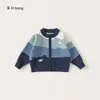 Ropa para Niños Bangxuan Colección Primavera 2026: Tops Infantiles de Bloques de Color, Prendas de Punto para Niñas, Chaquetas Suéter para Niños