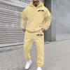 Amazon Cross-Border Nova Moda Street de Venda Quente para Homens e Mulheres Moletom com Capuz de Veludo Estampado Conjunto Hoodie Estilo Quente