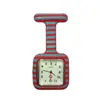 Fabricante de Shenzhen 2234 Reloj de Silicona Universal Estampado Cuadrado para Enfermeros Hombres y Mujeres, Reloj de Pecho para Examen de Estudiantes, Modelo Moderno Estilo Coreano