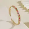 Pulseira de Prata Pura 9999 com Esmalte Pintado a Ouro Floral Estilo Novo Chinês como Presente para Namorada no Festival Qixi