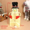 Decoraciones de Exhibición de Cajas de Regalo Iluminadas de Pie para Interiores y Exteriores, Nuevas para Navidad, para Atmósfera Festiva Temática