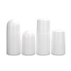 Frasco antitranspirante roll-on de 30ml personalizado de fábrica, frasco de esfera, tampa redonda de 60ml, tampa plana, corpo de fragrância de plástico PP, frasco dividido