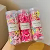 Ligas para el pelo de toalla de alta elasticidad para niños, gomas elásticas pequeñas para niñas, ligas de colores para bebés, anillos para el pulgar, cuerdas para el pelo