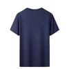 Llegada Nueva Verano 2025 Camiseta Sin Costuras para Hombre de Seda de Hielo Secado Rápido Deportiva Elástica de Manga Corta Exterior Cuello Redondo Camiseta Interior