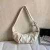 Bolso Bandolera Retro de Nicho Tipo Bolso de Empanada para Mujer, Nuevo Bolso Croissant de Moda Estilo Coreano, Bolso Bandolera Casual de Gran Capacidad
