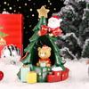 Luzes Noturnas Estrelas de Natal Desenho Boneco de Neve Árvore de Natal para Crianças Estudantes Presentes de Feriado Meninas Enfeites de Resina