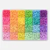 Kit de fabricação de pulseiras de argila de 24 grades transfronteiriças europeias e americanas Kit de fabricação de pulseiras de contas coloridas de 3 mm e 23 cores Kit de joias faça você mesmo