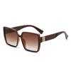 Gafas de Marco Generoso Retro Europeo y Americano Transfronterizas para Mujer, Sentido de Alta Gama, Moda, Personalizadas, Protección UV
