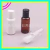 Botella marrón con tapa abatible 40 ml, botella blanca para loción, botella para gel 40 ml, botella transparente con dispensador de presión, botella dispensadora para limpiador facial