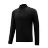 Camiseta de Manga Larga con Cuello Alto y Media Cremallera para Hombre Estilo Similar a Dijia para Primavera y Otoño para Exteriores de Secado Rápido de Alta Elasticidad Sudadera de Fitness