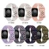 En stock para apple watch correa apple agujero arcoíris punto correa de silicona correa con hebilla de mariposa