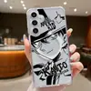 Adecuado para Samsung S26ULTRA funda magnética para teléfono Demon Slayer 2 en 1 s25 simple A16 anime cubierta protectora transparente