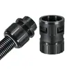 Conector de mangueira em linha com rosca interna M20 conector rápido de fole conector rápido à prova d'água conector rápido de inserção de mangueira com rosca interna