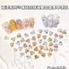 Accesorios de Aleación para Arte de Uñas Estrella de Mar Perla Incrustada con Diamantes Estilo Océano de Verano Decoración 3D para Uñas