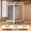 Suporte para Gabinete de Computador com Suporte Telescópico, Base de Chassi Móvel, Carrinho de Piso para Mesa de Escritório, Prateleira de Armazenamento