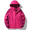 Chaqueta de Exterior para Hombres y Mujeres, Ropa de Montañismo Otoño e Invierno, Forro Tres en Uno Chaqueta Nueva 2024