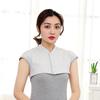 Colete acolchoado fino para primavera, outono e verão, para suporte cervical em sala com ar-condicionado, ombros, para meia-idade e idosos, para confinamento, proteção para os ombros, colete para dormir