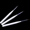 Transfronterizo para pincel de arte de uñas bolígrafo blanco pincel para trazar líneas de uñas pincel de gancho traje de 3 piezas pincel de pintura