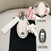 Adecuado para Nissan Nissan Juego de Llaves 14ª Generación Sylphy Estilo Pequeño Fragante Teana Coche Qashqai Qijun Jinke Tiida Hebilla de Cuero
