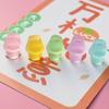 Simulación luminosa lámpara de hongo tridimensional resina accesorios diy casa de juegos pequeños adornos máquina de muñecas juguete materiales hechos a mano