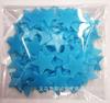 3d pegatinas de pared tridimensionales decorativas estrelladas 3cm/100 piezas pegatinas de estrella luminosas pegatinas de pared tridimensionales pegatinas de estrella fluorescentes