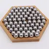 Bolas de Aço Inoxidável 304, À Prova d'Água, À Prova de Ferrugem, Resistentes à Corrosão, Bolas Sólidas de Aço de 10mm-60mm, Bolas Redondas, Bolas para Exercício de Mão Fitness