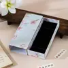 Caja deslizante floral vintage en stock, colgante para coche, caja de embalaje para accesorios para el cabello, caja deslizante para joyas de diseño original estilo antiguo