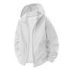 Chaqueta Cortavientos con Capucha y Protección UV para Hombre y Mujer Verano Nuevo Seda de Hielo Casual Pesca Protección Solar Chaqueta Ligera