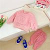 Trajes para niños Ropa coreana para niños Estilo de primavera Niños y niñas Jardín de infantes Deportes Sudadera y pantalones de dos piezas Conjuntos de hermano y hermana