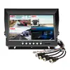 Grabadora de Video Ahd de Cuatro Canales de 9 Pulgadas Grabadora Panorámica Todo en Uno para Camiones Grandes y Semirremolques con Monitoreo Panorámico de Alta Definición de Cuatro Canales
