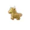 Chaveiro Pingente Moeda de Ouro Puro 999 Ano do Cavalo Acessório de Bolsa Brinde Promocional